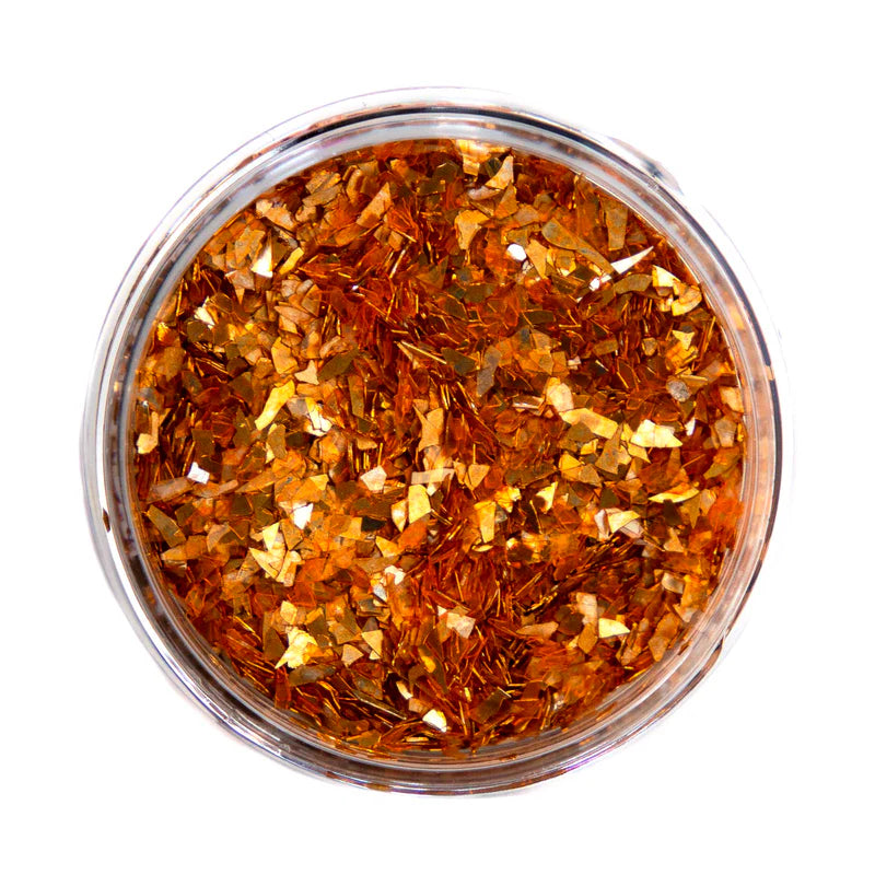 PUMPKINS IN THE FIELD: GERMAN GLASS GLITTER